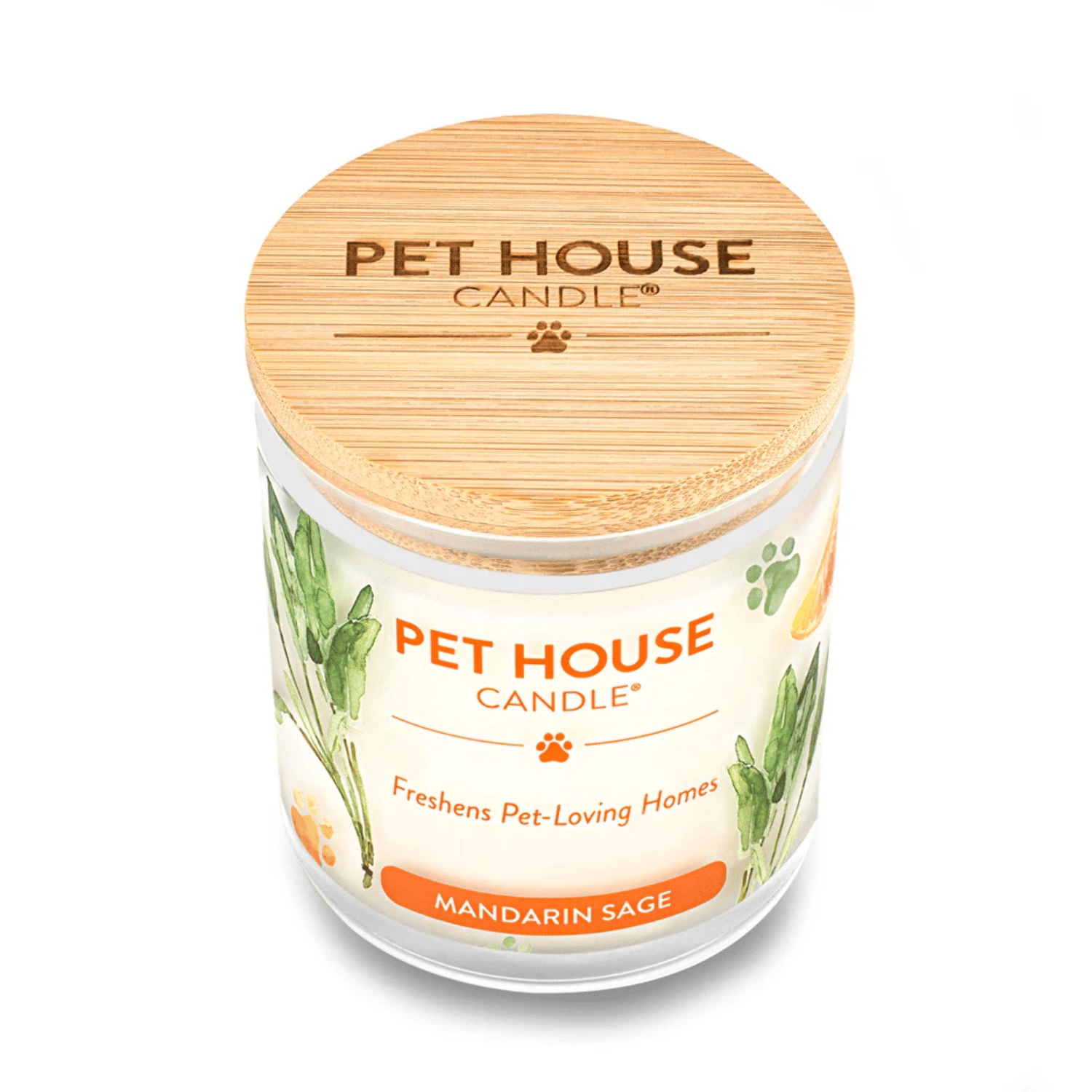 Mandarin Sage Candle EasyOptionXY LLC