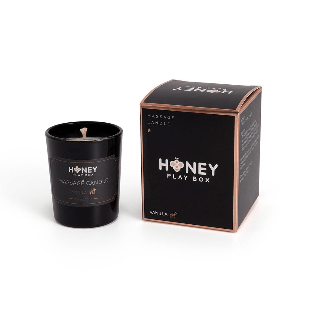 Vanilla Scented Wax Candle Romantic Massage Flirt Candle Low Temperature 2.1oz 60g EasyOptionXY LLC