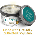 Magnificent 101 Long Lasting Momentum Creation Candle for Success | 6 Oz - 35 Hour Burn | Sage, Bergamot & Sandalwood Scented Soy Wax Candle For House Energy Cleansing & Manifestation EasyOptionXY LLC