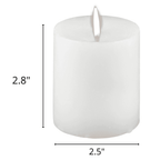 Fresh Linen Scented Pillar Candles - Set of 3 Scented Candles - for Weddings, Home Decoration, Relaxation, Church, Spa EasyOptionXY LLC