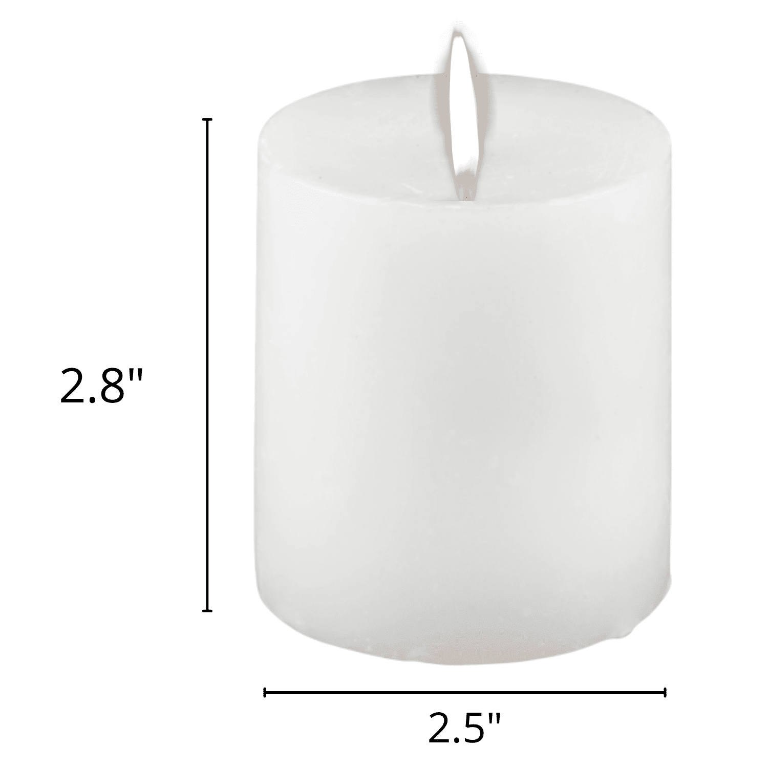 Fresh Linen Scented Pillar Candles - Set of 3 Scented Candles - for Weddings, Home Decoration, Relaxation, Church, Spa EasyOptionXY LLC