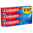 Colgate Cavity Protection Toothpaste; Great Regular Flavor; 6 oz; 3 Pack
