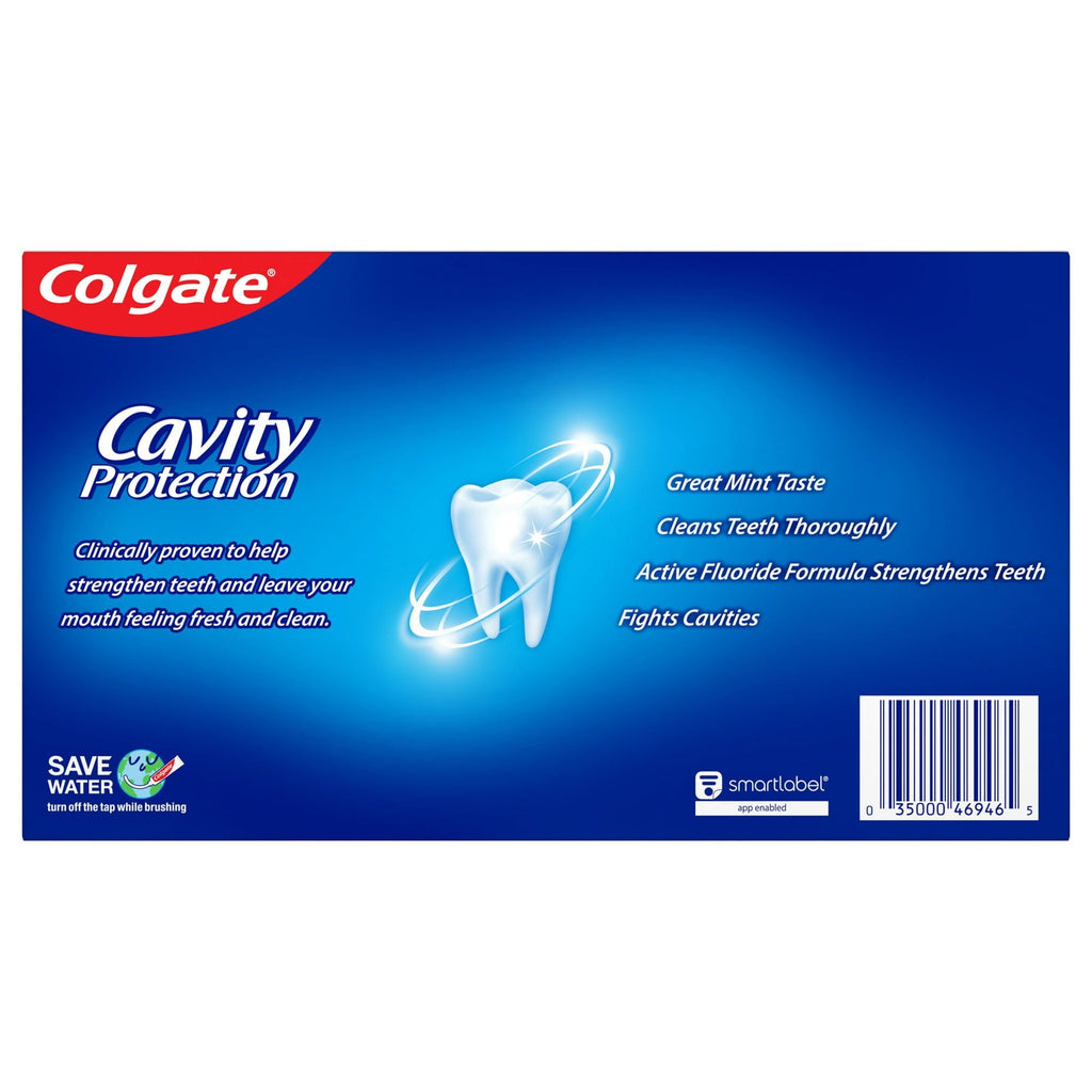 Colgate Cavity Protection Toothpaste; Great Regular Flavor; 6 oz; 3 Pack