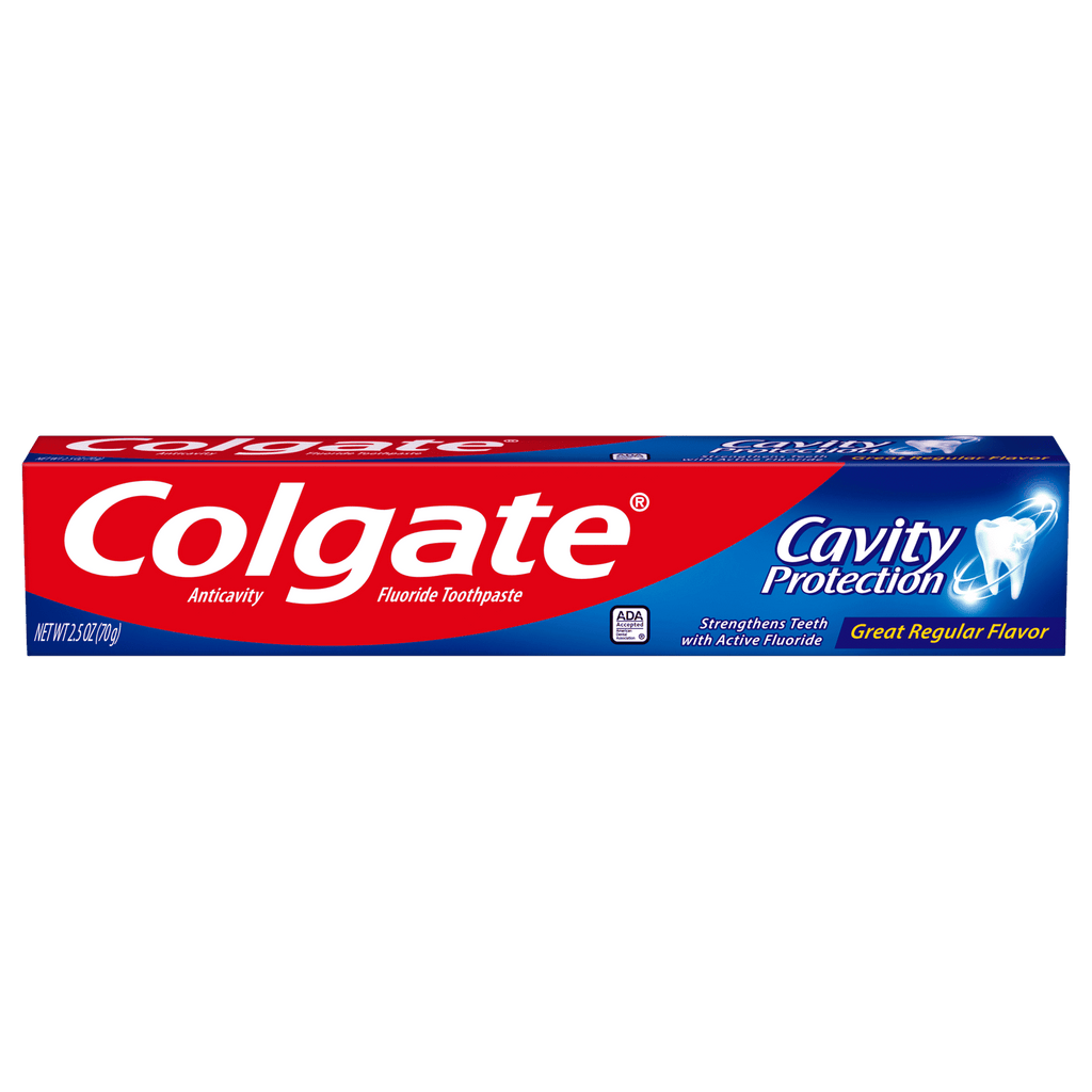 Colgate Cavity Protection Toothpaste with Fluoride; Minty Flavor; 2.5 oz Tube