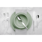 Boston Warehouse Kitchinox Chalet Stainless Steel Flatware Set, 50 Piece (69029) EasyOptionXY LLC