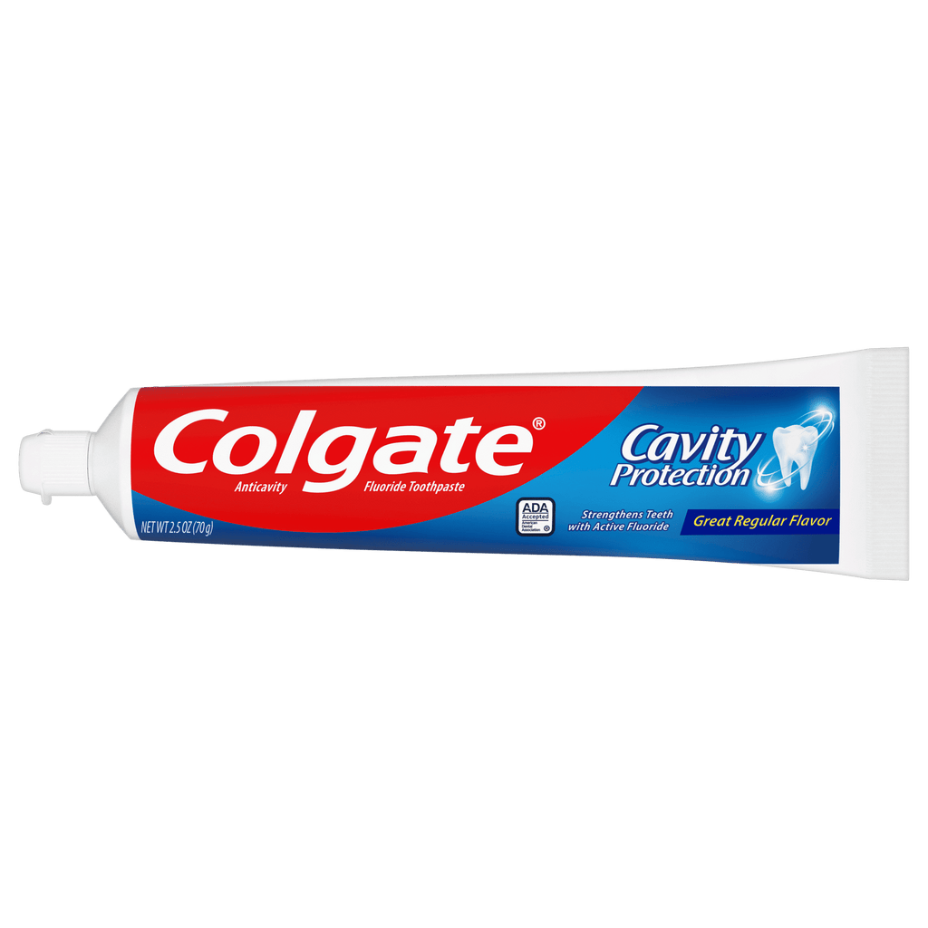 Colgate Cavity Protection Toothpaste with Fluoride; Minty Flavor; 2.5 oz Tube