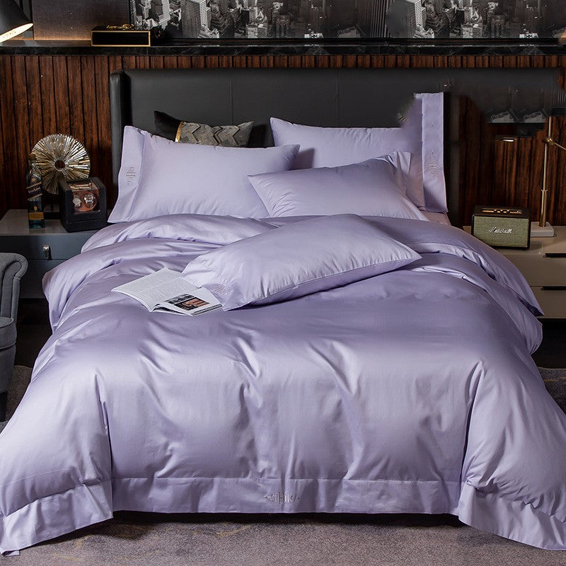 Four-piece long-staple cotton cotton duvet cover sheet Pi-Mart