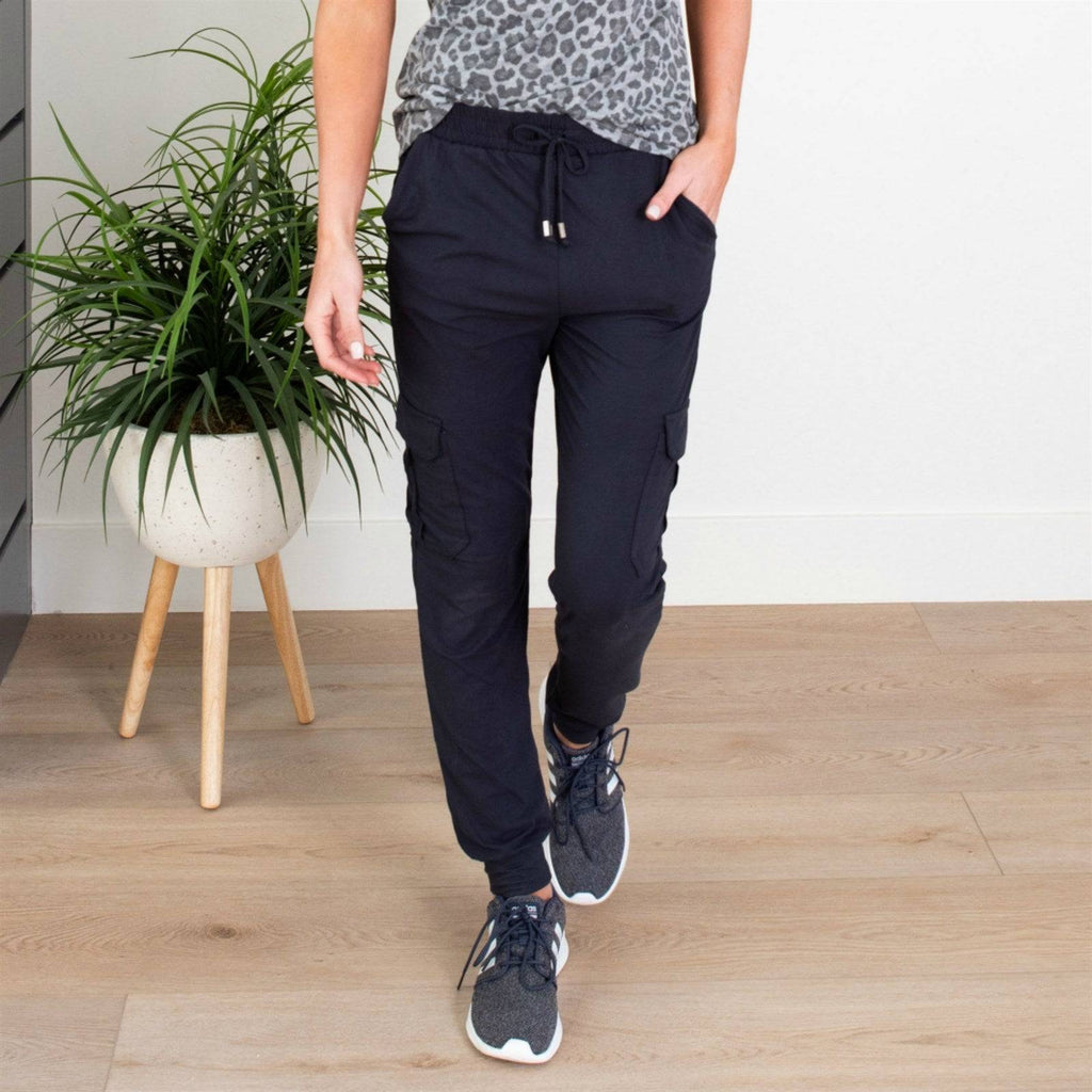 Ultra Soft Joggers with Cargo Pocket - SJB-DIAMOND ELITES