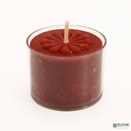 Elyon Tableware? 36 Coffee Scented Brown Colored Wax Deep Tealight Candles in Plastic Holder
