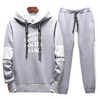 Hooded sweatshirt sports and leisure suit Pi-Mart