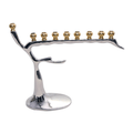 Designers Barren Winter Tree Candle Hanukkiah for H anukkah or all Year J udaica Collection by Zion J udaica