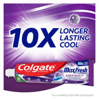 Colgate Max Fresh Knockout Whitening Toothpaste; Mint Fusion; 3 Pack; 6.3 oz