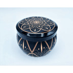 Soy Wax Candle in Tin Jar Bergamot White Tea Handmade in USA Natural and Safe by Relaxcation 6 oz
