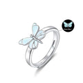 New Blue Color Luminous Smart Ring Pi-Mart