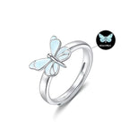 New Blue Color Luminous Smart Ring Pi-Mart