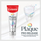 Colgate Total Plaque Pro Release Whitening Toothpaste; 3 oz Tube