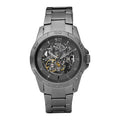 Men's Brennan Automatic Skeleton Gunmetal Watch ZR11853