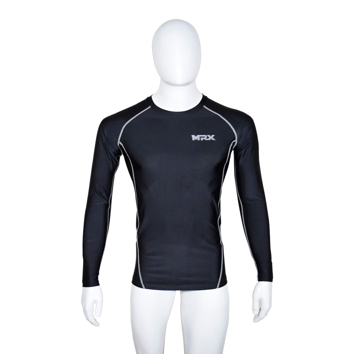 MRX Men's Compression Shirts Athletic Gym Workout Rash Guard Base Layer Short & Long Sleeve Top - SJB-DIAMOND ELITES