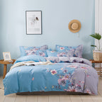 Thickened Brushed Four-piece Winter Bed Sheet And Duvet Cover Three-piece Bedding Set