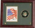 Flags Connections United States Army Medal and Award Frame with stars. The Military Gift Store