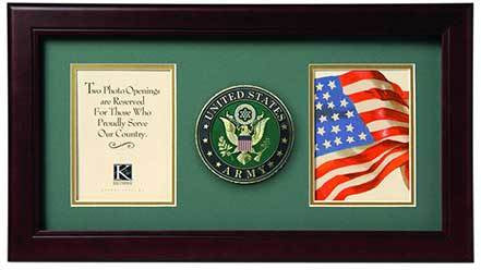 Flags Connections United States Army Dual Picture Frame The Military Gift Store