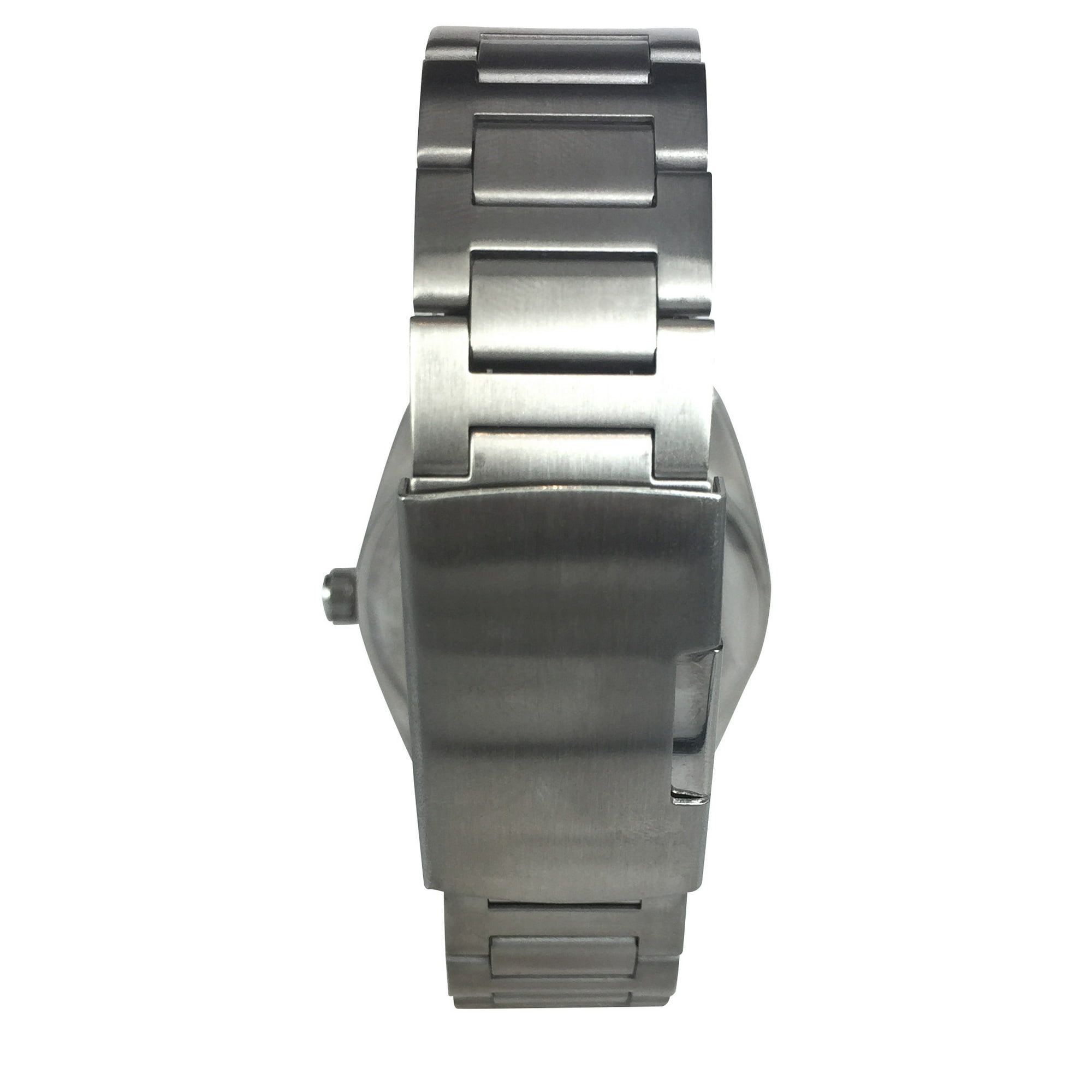George Men's Analog Casual Wristwatch with Stainless Steel Band EasyOptionXY LLC