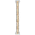 16-22mm Two-Tone Unisex Silver and Gold Stainless Steel Expansion Watch Band (FMDBA019) EasyOptionXY LLC