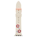 Interchangeable off-white Vegan Leather Watch Band (FMDBA030) 38/40mm EasyOptionXY LLC
