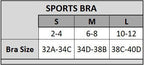 Camo Activewear Sports Bra THRIXINE