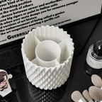 Household Rotatable Makeup Brush Dustproof Cover Storage Container