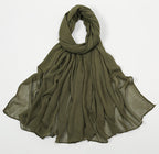 MH088 Long curly Rayon Hijab