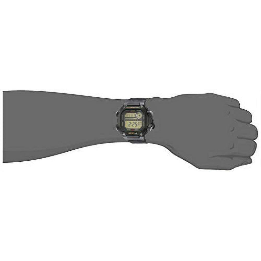 Casio Men's Digital Quartz 10-Year Battery 200m Black Resin Watch DW291H-9AV EasyOptionXY LLC