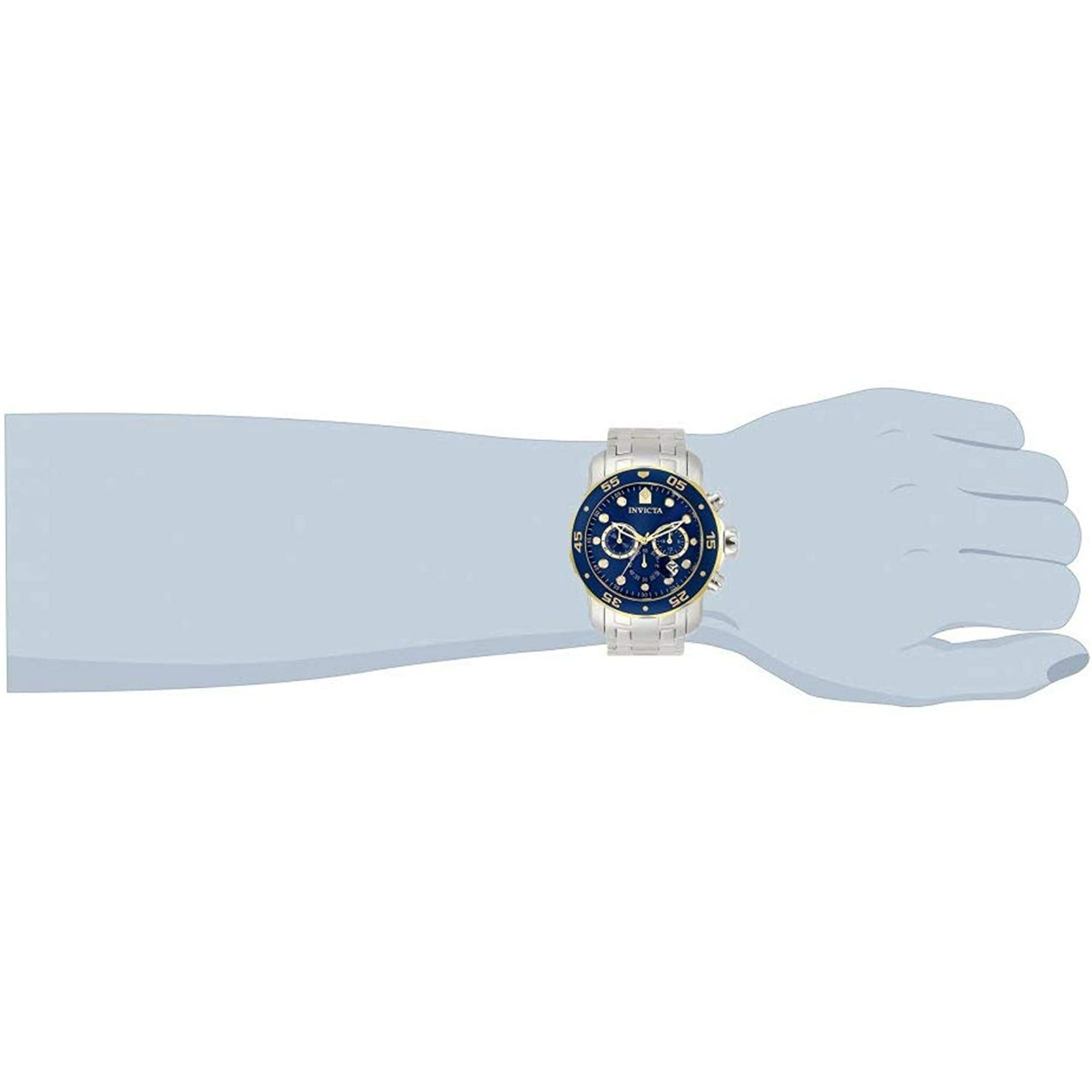 Invicta Men's 33996 Pro Diver Quartz Chronograph Navy Blue Dial Watch EasyOptionXY LLC