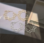 Floral Drop Earring Pi-Mart