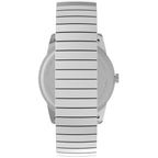 Timex Men's Easy Reader Bold 38mm Perfect Fit Watch – Two-Tone Case White Dial with Two-Tone Expansion Band
