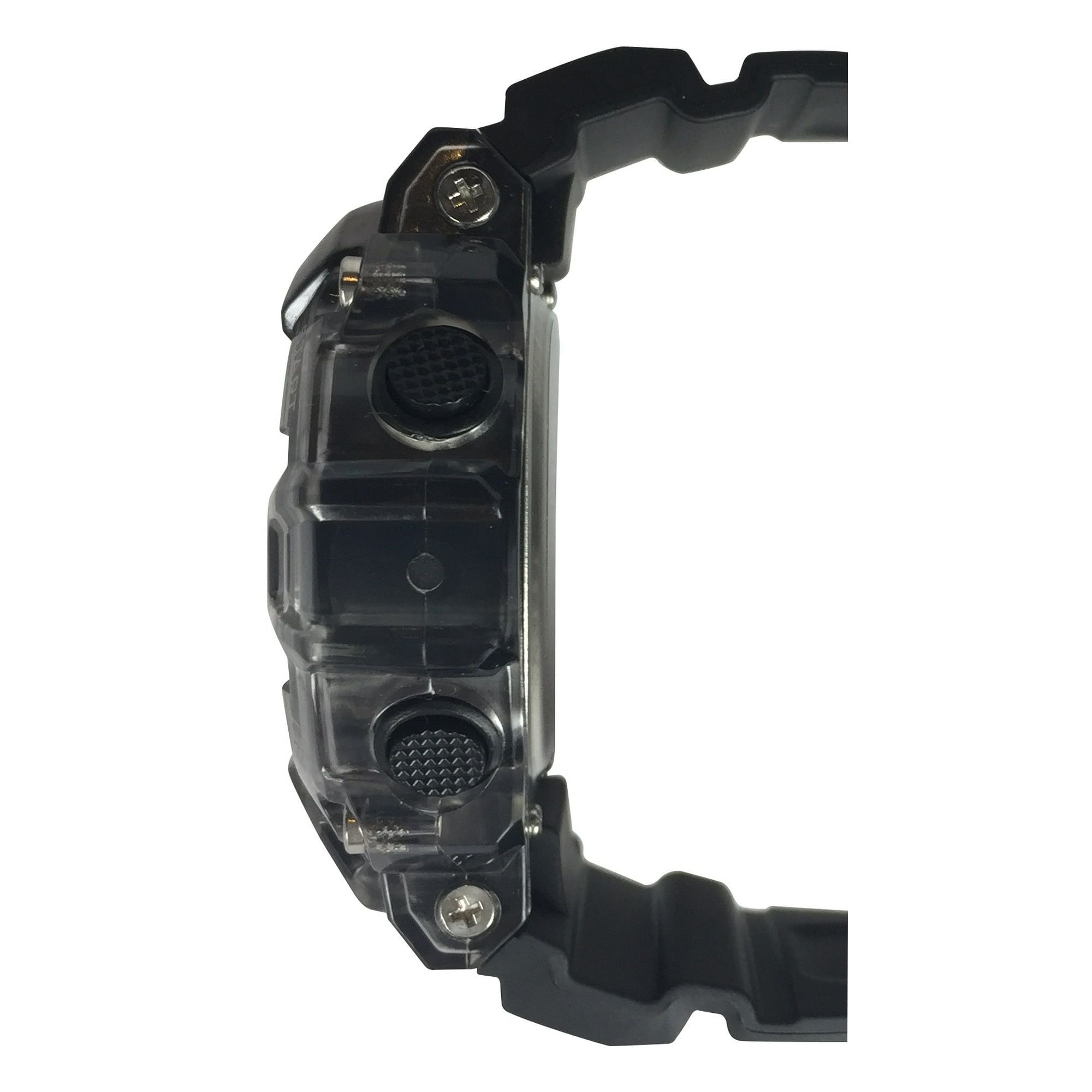 George Mens Solar Digital Wristwatch, Plastic Band EasyOptionXY LLC