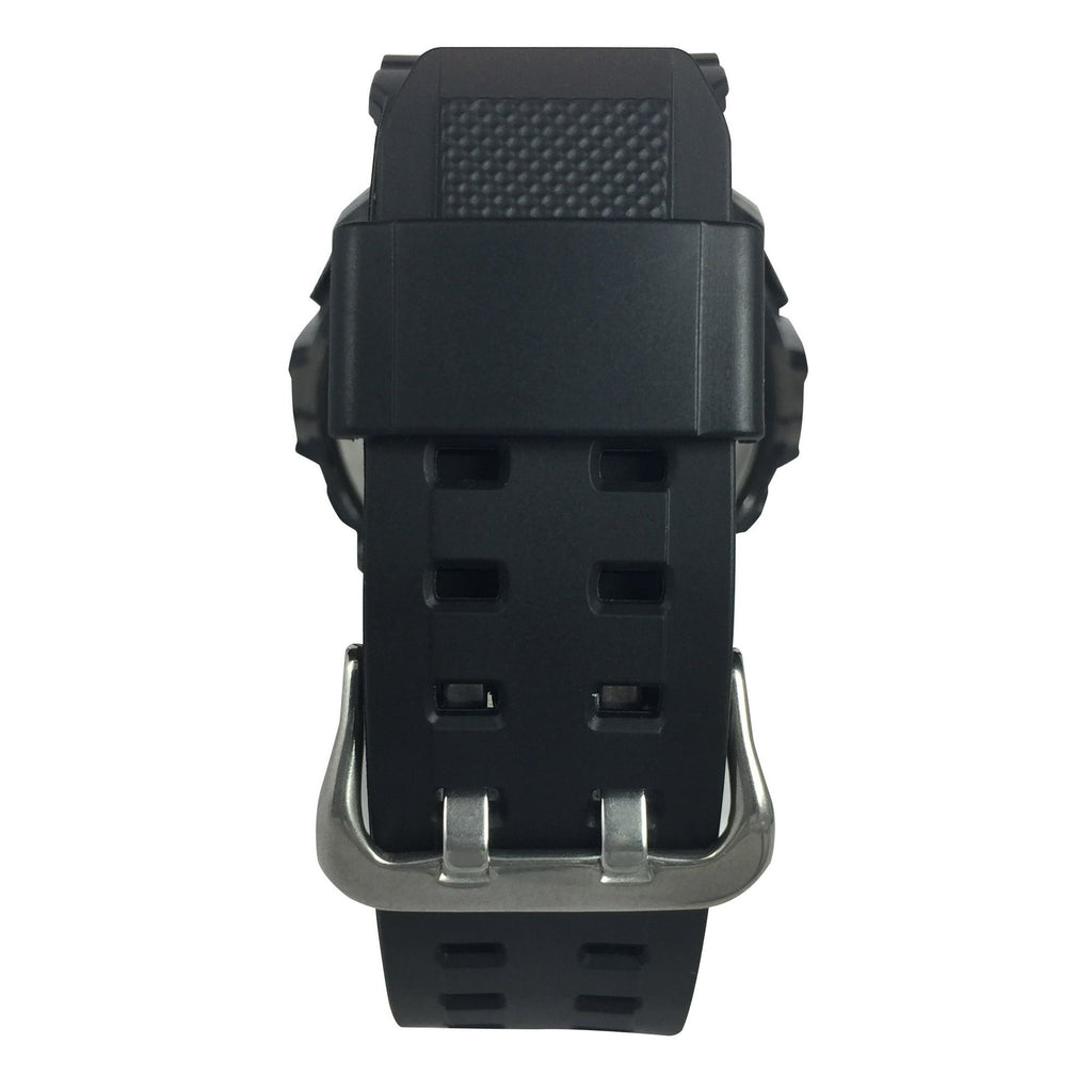 George Mens Solar Digital Wristwatch, Plastic Band EasyOptionXY LLC