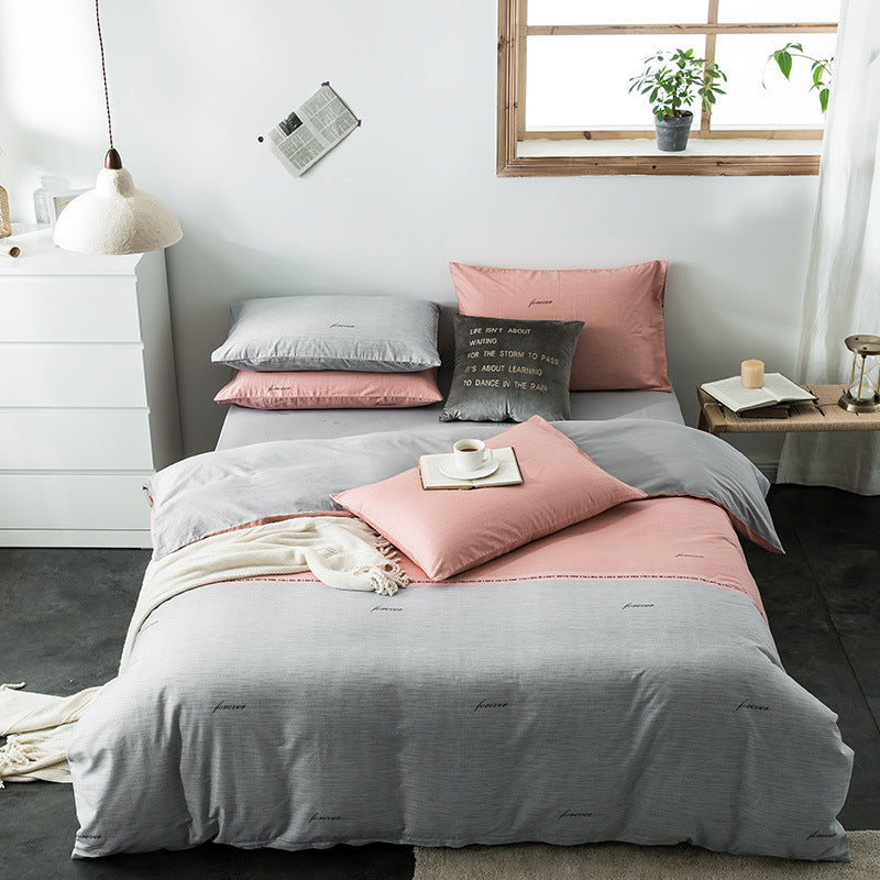 Check cotton bedding Pi-Mart