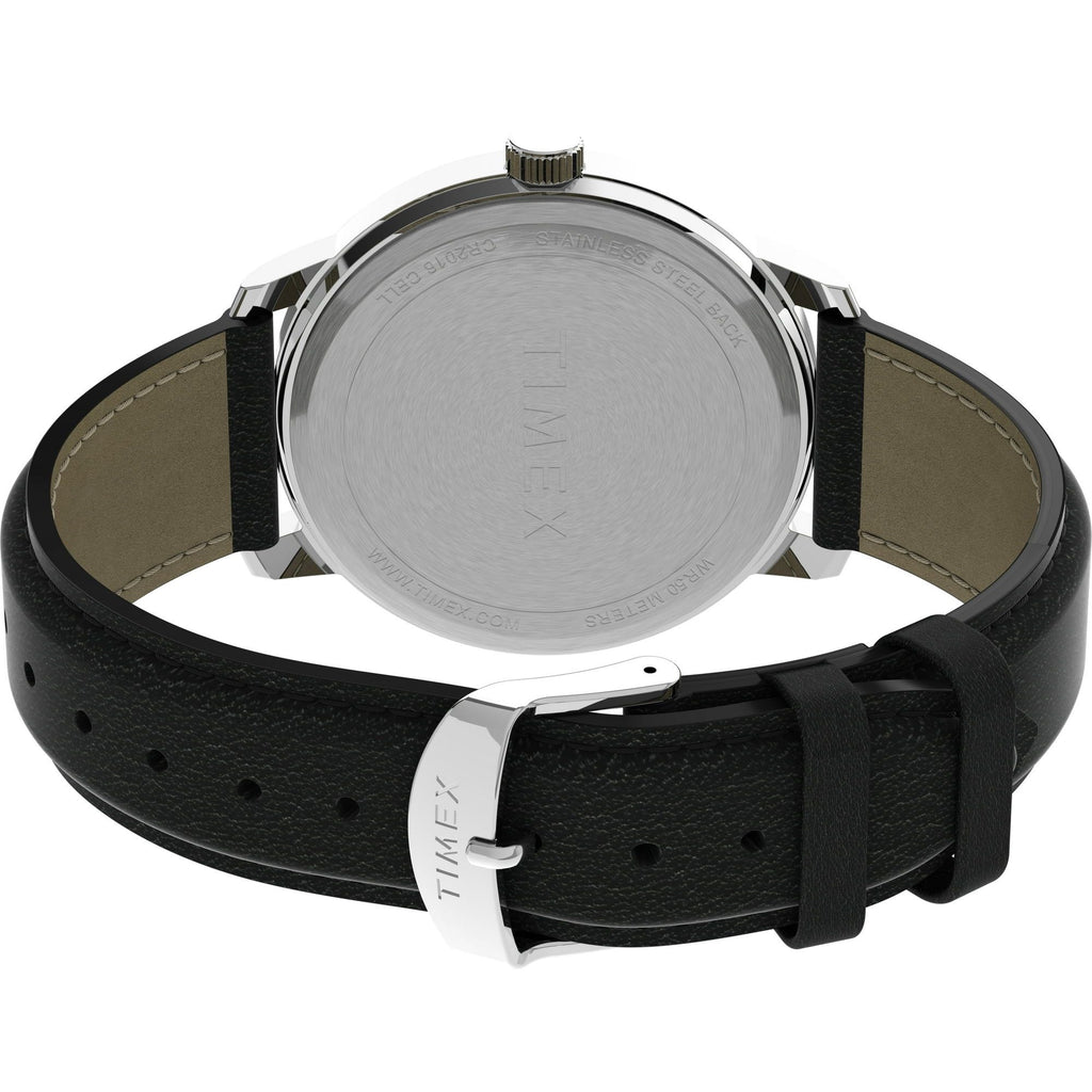 Timex Men's Easy Reader Bold Black Strap EasyOptionXY LLC