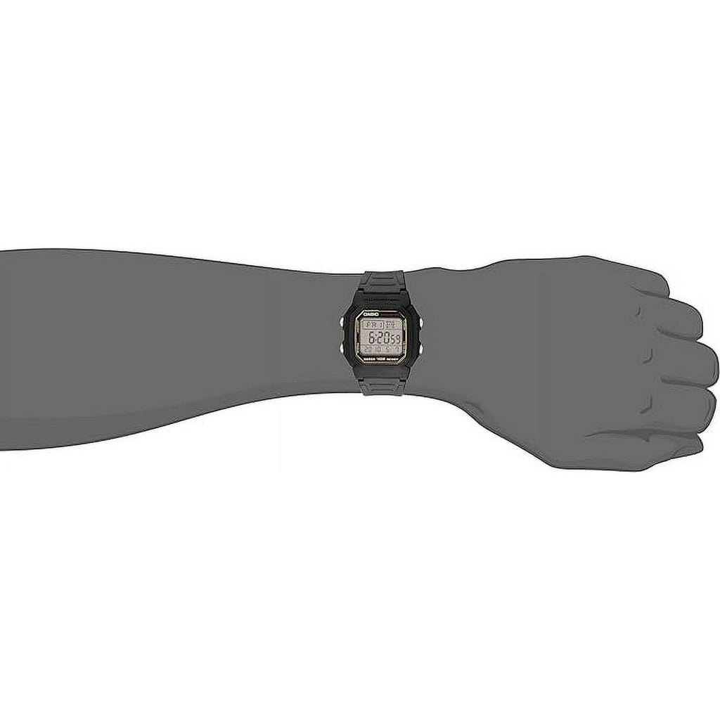 Casio Men's Classic Digital Watch, Black Resin Strap W-800HG-9AVCF EasyOptionXY LLC