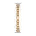 Interchangeable Gold Metal Watch Band with Clear Crystals (FMDBA024) 38/40mm EasyOptionXY LLC