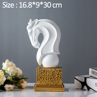 Horse head creative furnishing pieces Lootquake LLC