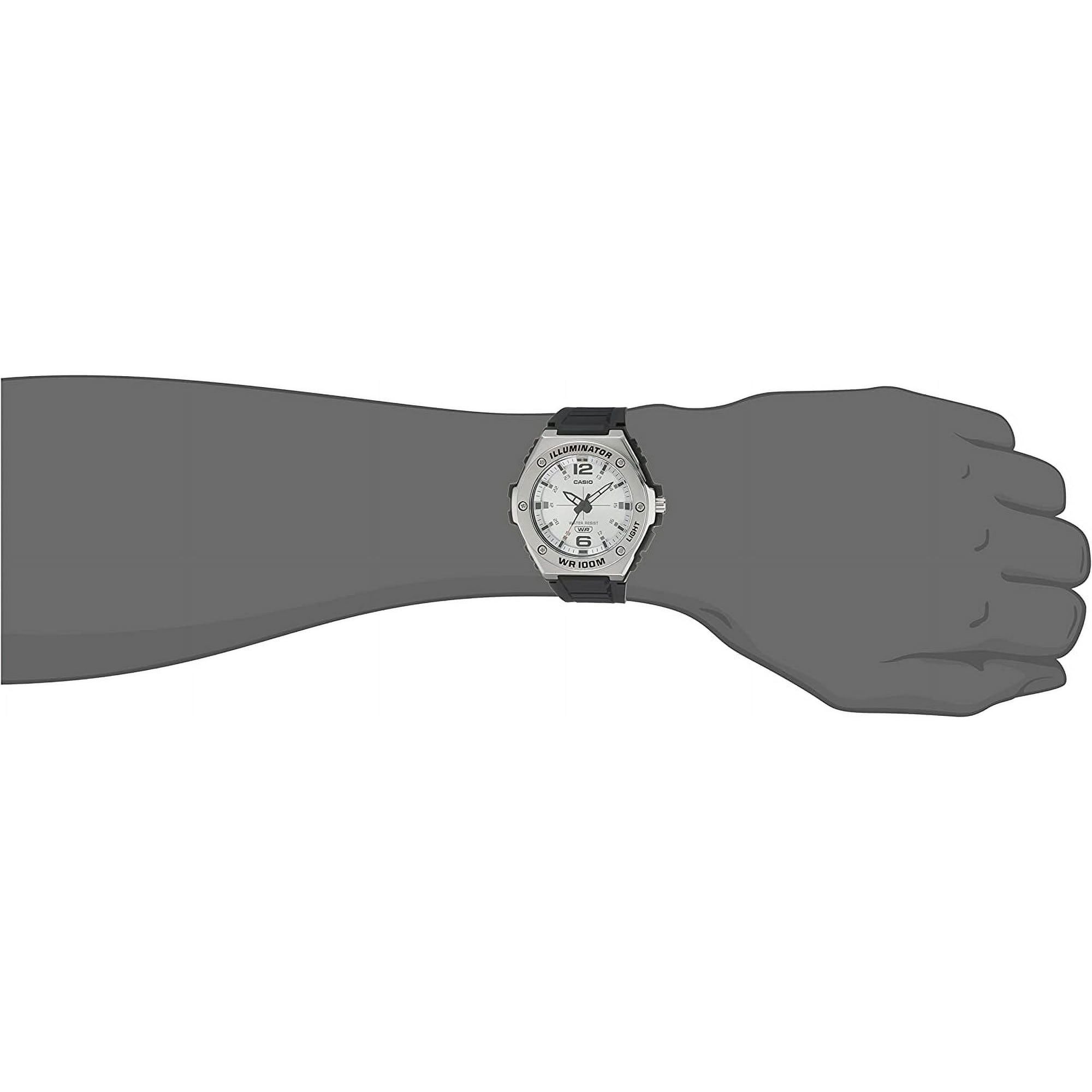 Casio Men's Metal Bezel Analog Watch MWA100H-7AV EasyOptionXY LLC