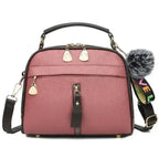 PU Leather Fashion Sweet Ladies' Messenger Bag