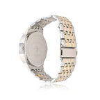 U.S. Polo Assn. Adult Male Analog Watch in Two-tone Silver and Gold with Round Dial in One Size (USC80690WM) EasyOptionXY LLC