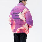 Star digital printing down jacket