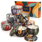 Scented Candle Sets 8 Pack Aromatherapy Candle Soy Candle Gifts for Women, Birthday, Mothers Day, Anniversary, 19.75oz/set EasyOptionXY LLC