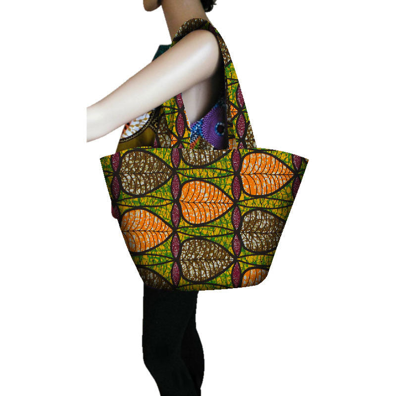 Batik print handbag Pi-Mart