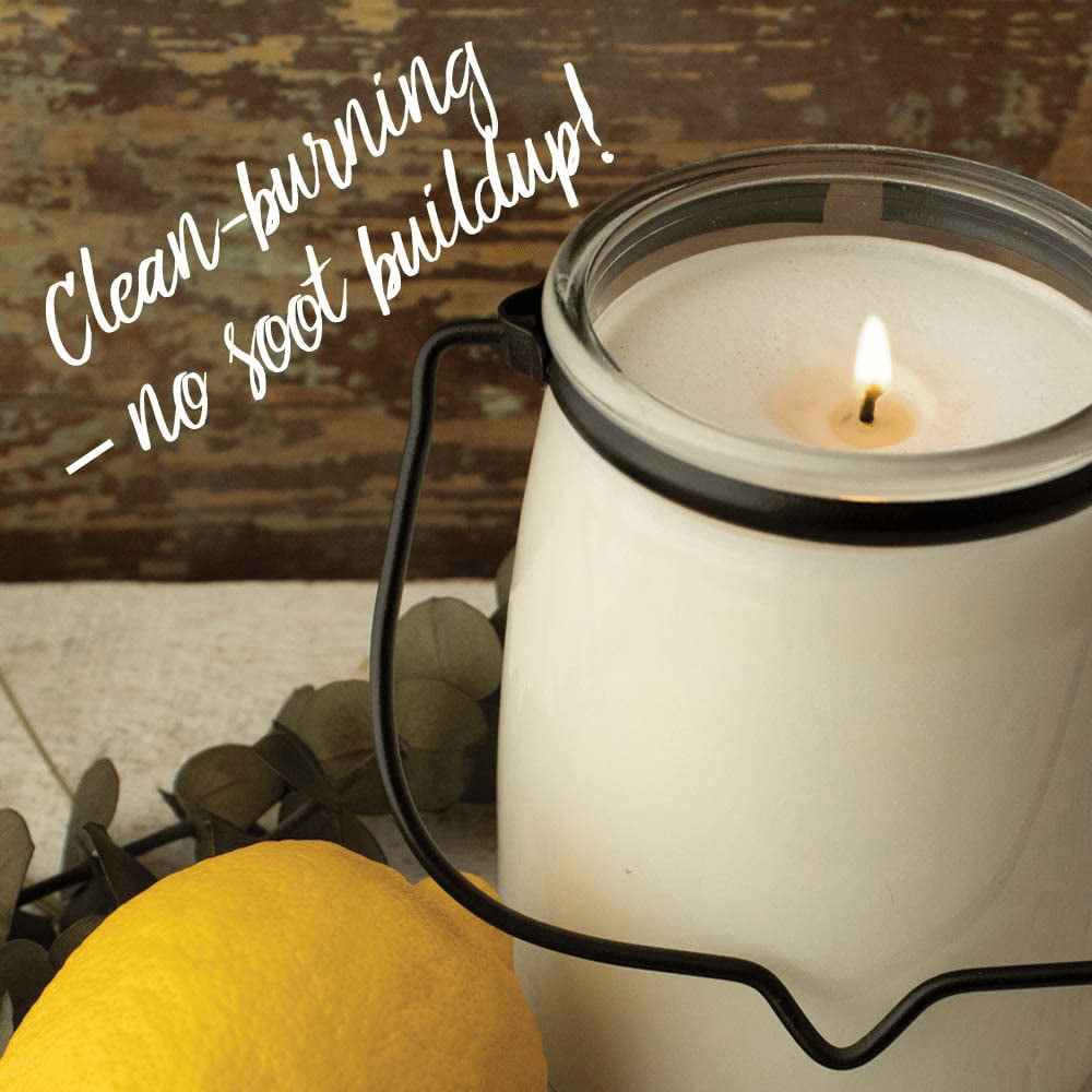 Milkhouse Candle Company, Creamery Scented Soy Candle: Butter Jar Candle, Caramel Apple, 22-Ounce EasyOptionXY LLC