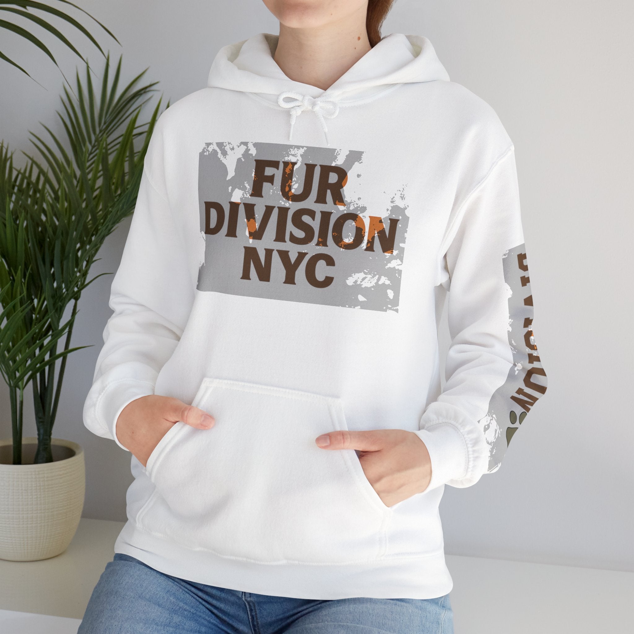 Hoodie — FUR DIVISION NYC 212 Graphic Pullover Fashioned Furbabies